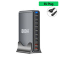 1000W GaN Charger USB C Fast Desktop 10Port USB Type C PD3.1 Charger Fast Charging for iPhone 17 16 15 Samsung S24 Xiaomi Laptop