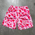 Summer New Men's Shorts with 3D Heart Pattern Print | SAMAG