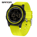 SANDA 6182 Multifunction Waterproof LED Digital Mens Wristwatches Sport Electronic Watch for Alarm Clock - Visuel 11 | SAMAG