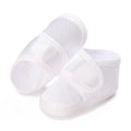 Newborn Baby's First Baptist Shoe: Newborn Boys and Girls' White Baptist Shoes Soft Sole Walking Shoes Multiple Styles-9CM/10CM