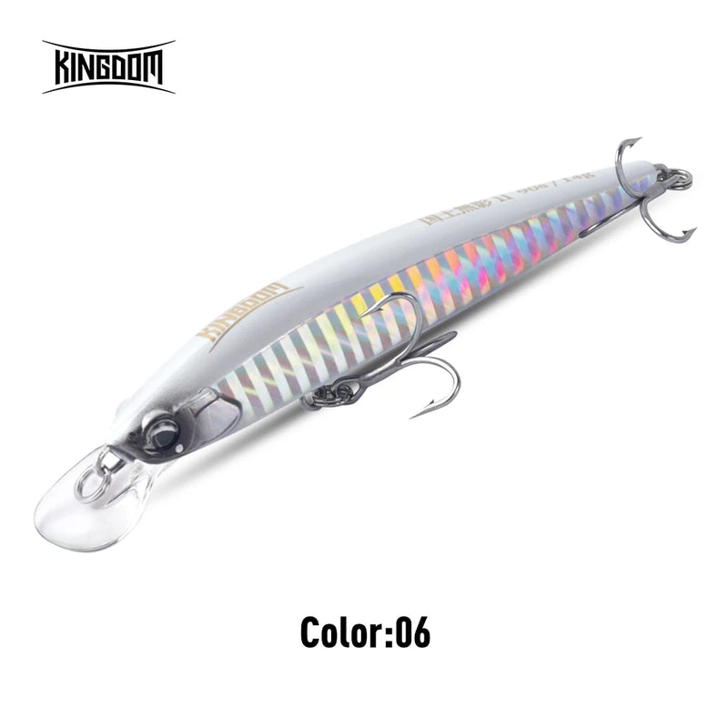 Kingdom Kingart-II Sinking Minnow Fishing Lure 7.5g 14g | SAMAG