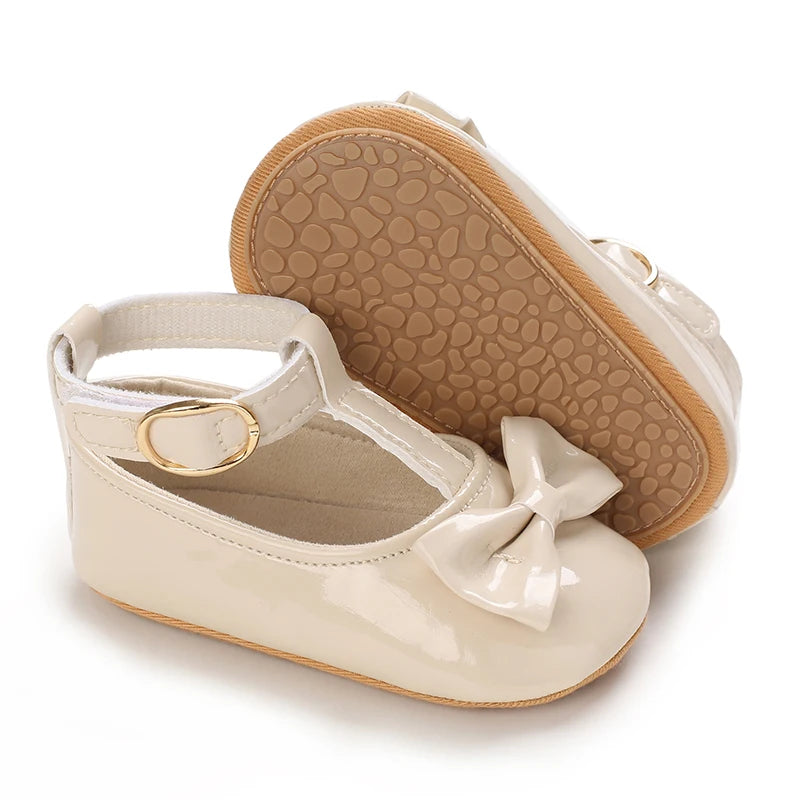 Baby Girl Casual and Comfortable Solid Color Mary Jane - View 9 | SAMAG