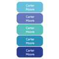 120pcs Custom Name Stickers 2 Sheets Waterproof Labels for School Supplies, Clothing, Lunch Boxes, Water Bottles, Daycare