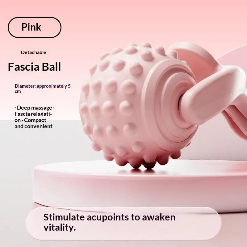 Handheld Roller Massager Use Point Massage Body Fatigue Promote Massager Yoga Ball Arm Leg