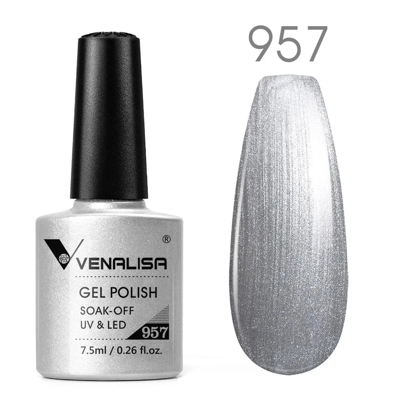 VENALISA Non Cleansing Topcoat Nail Art 7.5ml Soak off Base Coat Foundation No Wipe Top Coat Nail Gel Funny Bunny Gel Varnish