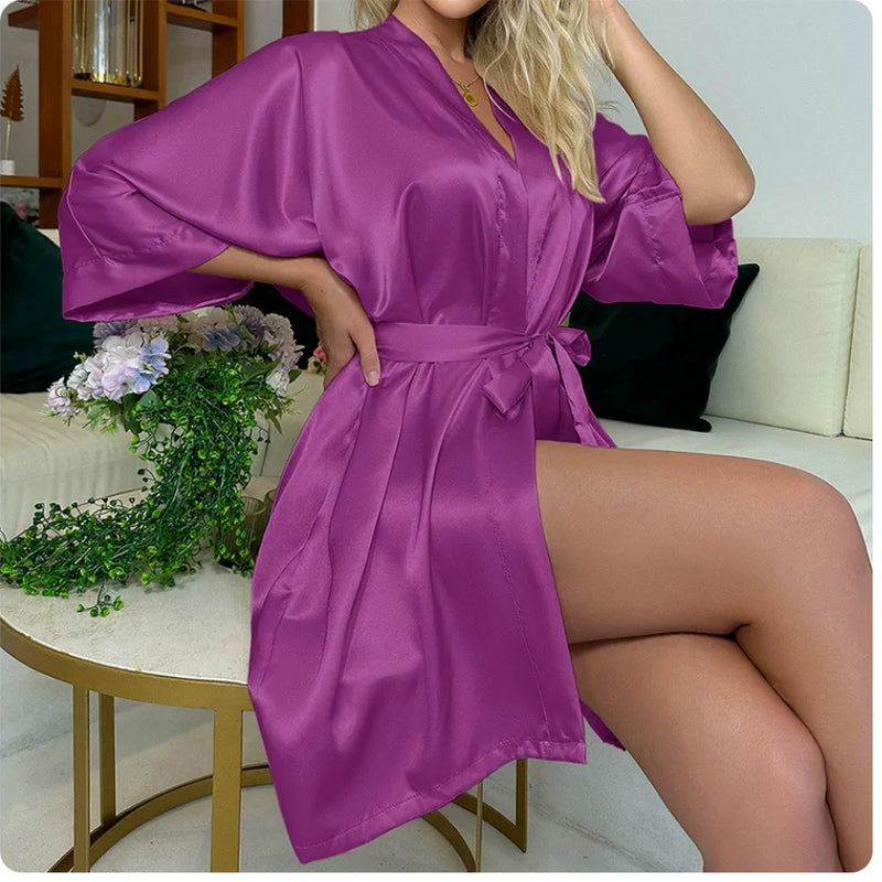 Pajamas women summer European and American ladies lace-up | SAMAG