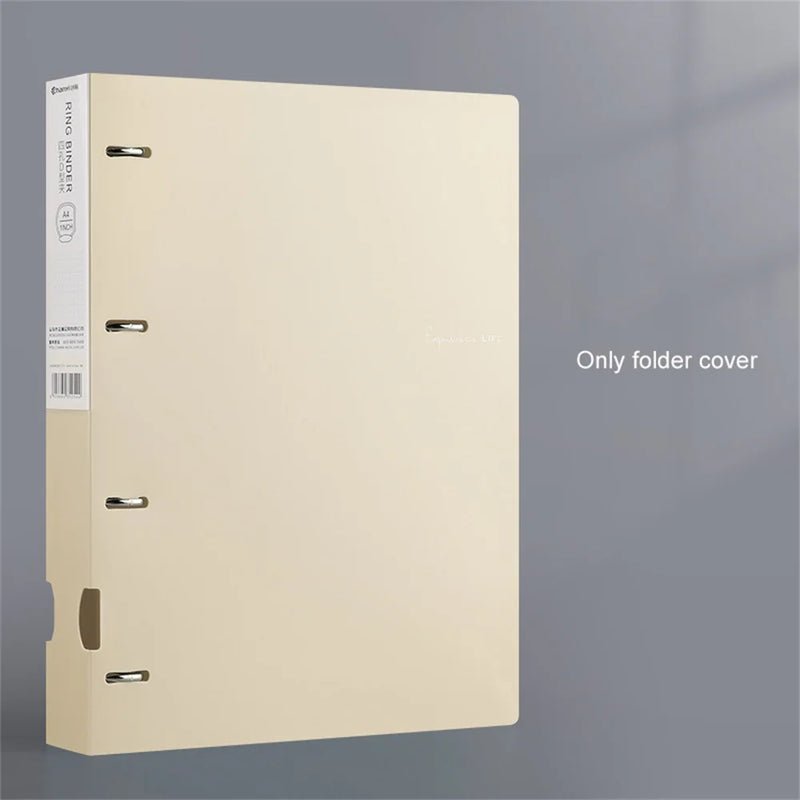 A4 Binder Folder File Folders Office Document Organizer File Binder 240 Sheets Capacity Desk Organizer Office Students Supplies