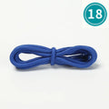 Unisex Round Shoelaces Colorful Hiking Sneakers Shoelace Black Shoe Laces Fits All Shoes Fashion Sport Boots Lacets Shoestrings