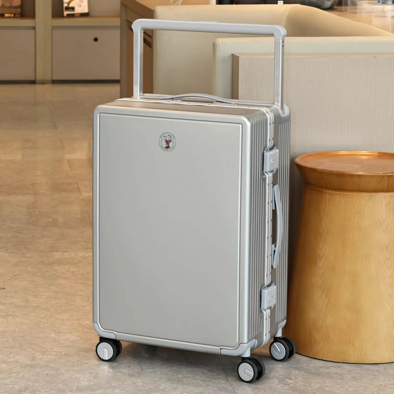 COLENARA 20"22"24"26 Inch Women's With Wheel Rolling Suitcase ABS+PC Travel Luggage Bag Boarding Box Men's Trolley Case