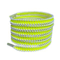 Multicolor Track Anti-slip Serrated Shoelaces Canvas Black White Runing Shoes laces Women Men Sport Casual Net Shoes Shoelaces