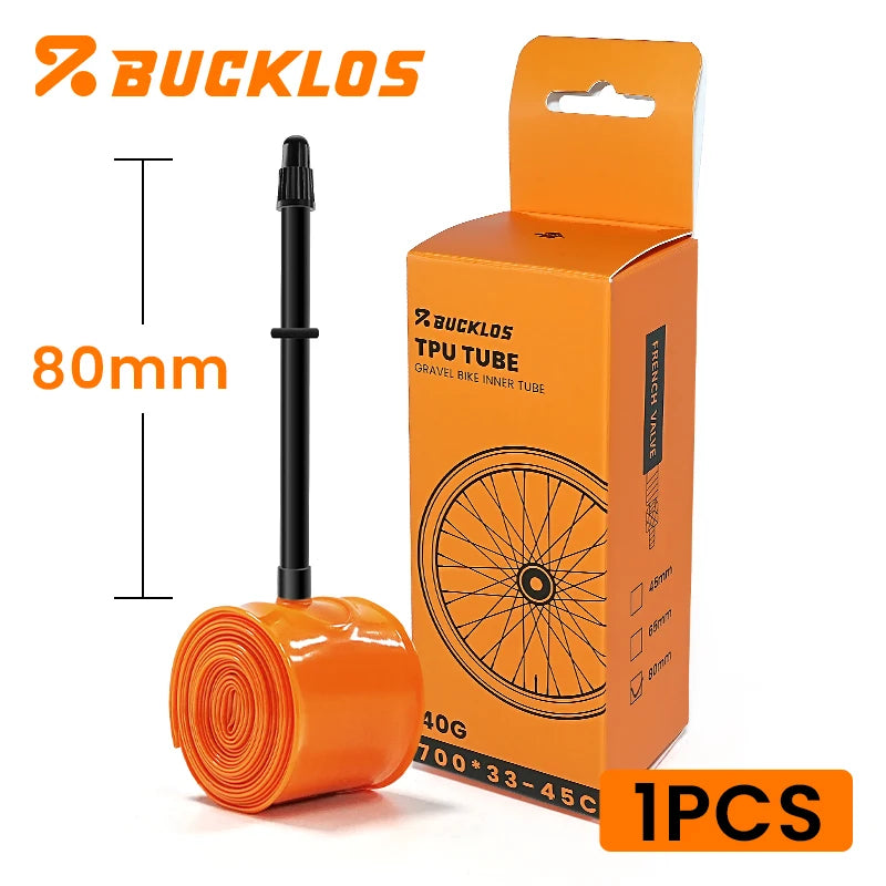 BUCKLOS TPU Material Bicycle Inner Tube 700C 23-32C Road | SAMAG