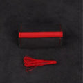 1PC Car Steering Wheel Cover Soft Wear-Resistant Comfortable Wear Resistant Universal Hand Sewing Black Suede Leather Braiding