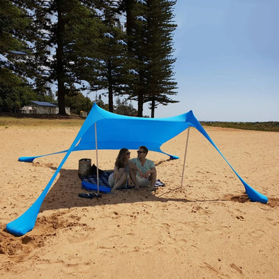 Outdoor Beach Tent Sun Shelter Camping Shades Windproof | SAMAG