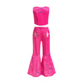 Summer Rose Pink Sleeveless Girl Cosplay Outfit Star - View 3 | SAMAG
