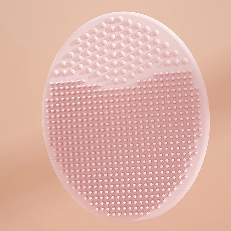 .Silicone Shampoo Brush For Baby Infant Bathing Soft Silicone Kids Children Shower Brush Head Hair Washing Massage Bath Brushes.