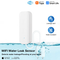 Tuya WiFi/Zigbee Water Level Sensor Leakage Alarm Flood Leak Detector Smart Life APP Water Alert Overflow Alarm Home