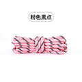 Length 100cm DIY Freedly Round Leather Colorful MIU Shoelaces Canvas Casual  Boots Shoe Laces Rope Shoestrings