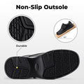 FitVille Men'S Extra Wide Diabetic Leather Dress Shoes, Roomy Wide Toe Box, Built-In Arch Support Orthopedic Shoes, Pain Relief For Swollen Feet, Edema, Plantar Fasciitis, Bunions & Neuropathy