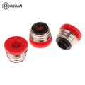 4pcs 3D Printer Parts Pneumatic Fittings Connectors 2*4 PTFE Tube Bowden Quick Plug 1.75mm Filament Hotend Extruder Kit