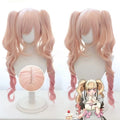Dressing Doll Falling in Love Kitagawa Marin Cosplay Wig Double Ponytail Synthetic Long Curly Wig Anime Coser Cute Girl Wig