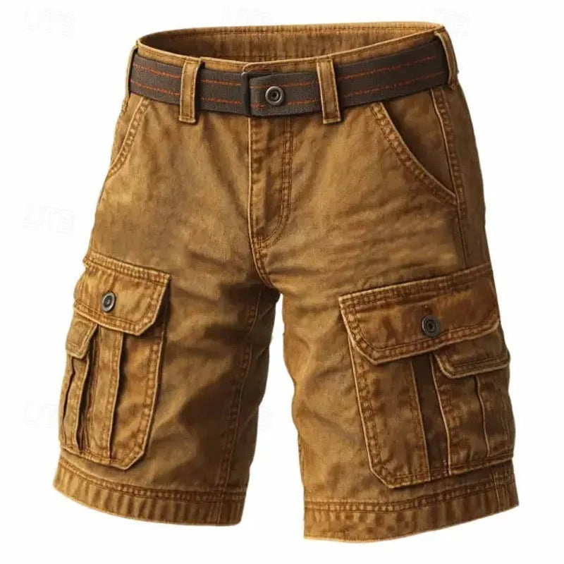 Men's Cargo Shorts Big Size Sports Knee Classic Pants | SAMAG