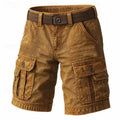 Male Cargo Knee Shorts Men Sports Casual Bermuda | SAMAG