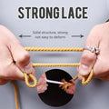 1Pair Outdoor Strong Round Shoelaces Sneaker Shoe laces High Top Walking Hiking Boot Laces Shoes Strings Quality Bold Shoelace