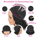 Burmese Curly Half Wig Human Hair 3 In 1 Seamless Flip Over Wigs Human Hair with Drawstring 250% Density Full Machine Made Headband Wig Beginner Friendly