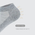 6 Pairs Breathable Men's Socks Short Ankle Elastic Solid Color Mesh High Quality Business Unisex Sokken Plus Size EU38-47