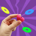 Interactive Cat Dog Toy Set with Colorful Flying Discs Pet Gun Launcher for Kitten Indoor Outdoor Training Chasing Fun