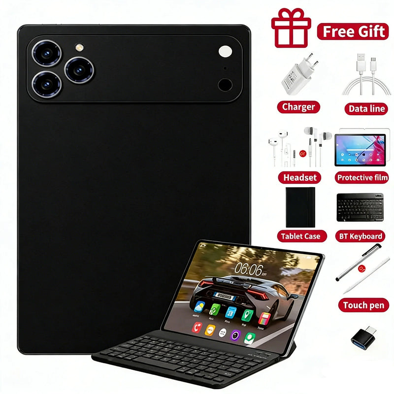 2026 NEW Pad 17 Pro Max Tablet PC 11inch 22GB+2TB Tablets Android 16 Snapdragon8Gen3 Tablette PC 20000mAh 5G Dual SIM Mini PC