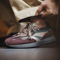Maden Casual 70'S Retro Sneakers for Men's Thick Sole Jogging Breathable Casual Shoes Suede Checked Sporty Shoes