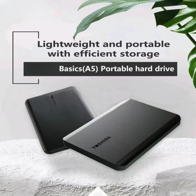 For Toshiba A5 1TB Portable SSD External Hard Drive 2TB USB3.1 High-Speed SSD External Hard Disk Data Storage for Laptop/Mac