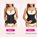 Women Waist Trainer Corset Zipper Vest Body Shaper Cincher Shapewear Slimming Belt Sports Girdle Neoprene Sauna Tank Top