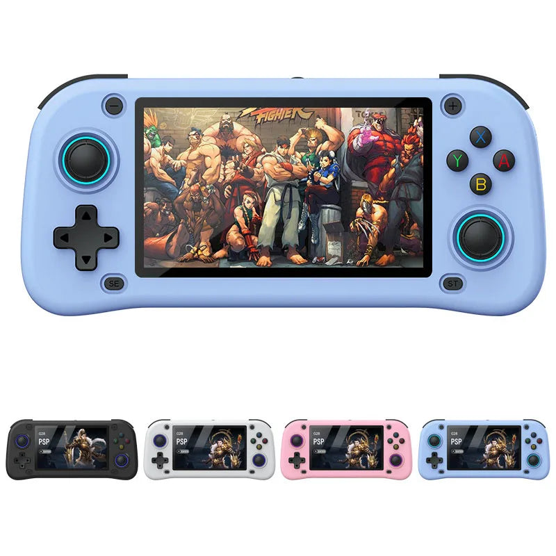 G28 4.3inch Retro Handheld Game Player Built-in 20000+ Games Classic Game Portable Console Audio Video Game Consolas Kids Gift