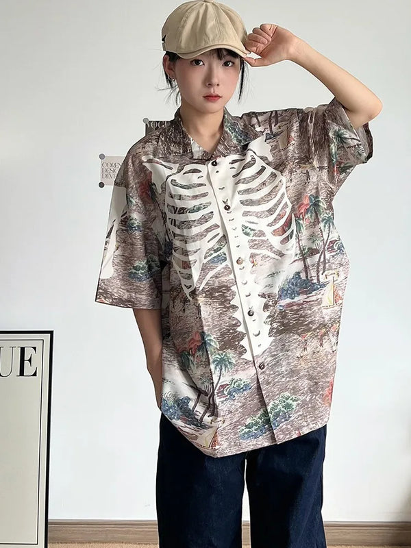 23SS KAPITAL Hirata Kazuhiro Japanese Casual Bone | SAMAG