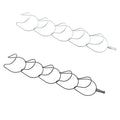 5Pcs Hat Rack Iron Punching Free Multi Layer Multifunctional Space Saving Hat Hanger Holder