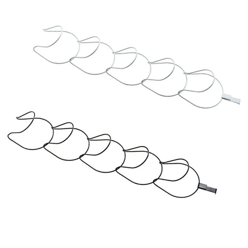 5Pcs Hat Rack Iron Punching Free Multi Layer Multifunctional Space Saving Hat Hanger Holder
