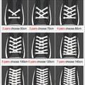1 Pair 100 120 CM Length 29 colors Shoelace Flat Popular Sports Shoes Laces Casual Canvas Unisex Polyester Shoelaces Shoelace