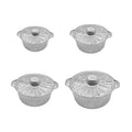 Premium Aluminum Cooking Pot Set for Outdoor Grilling and Home Kitchen Use