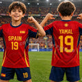 Special YAMAL 19 Football Jersey Tee Shorts Set Women Men - View 8 | SAMAG