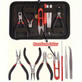 1set/1box Deluxe Jewelry Making Starter Kit，Comprehensive Earrings, Necklace Findings, DIY Plier Tools Set for Jewelry Repair