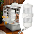 Water Bottle for Hamster Ferrets Water Dispenser No Drip Drinker Small Accessories for Cage Gerbil Dwarf Hamster Hedgehog Pet