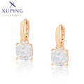 Xuping Jewelry Fashion Hot Sale Trendy Huggies Earring with Synthetic Cubic Zirconia for Girl Gifts 20160