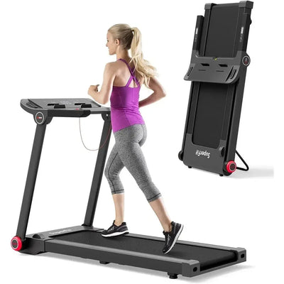 Electric 3.75HP Folding Treadmill with 12 Programs, Smart | SAMAG