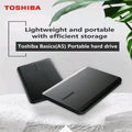 For Toshiba A5 2.5 Inch External Portable Hard Disk USB 3.2 Ultra High Speed High Capacity for Laptop PC Mac Desktop Storage HDD