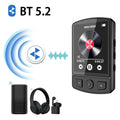 Clip Walkman HiFi Sound Bluetooth5.2 Portable MP3 Player Sport Student Walkman 1.8 Inch Screen with FM Radio E-Book MP3 Player