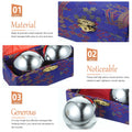 1Set Smooth Heavy Duty Metal Handball for Hand Strength - View 4 | SAMAG