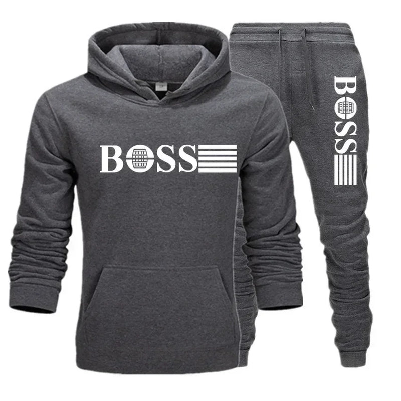 Autumn and winter two - piece sportswear, men and women's casual with fashionable hoodie - View 15 | SAMAG