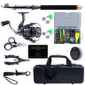 Goture Telescopic Fishing Rod and Reel Combo Kit Pole Set | SAMAG
